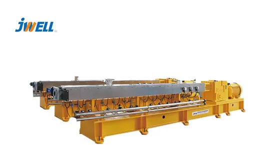 Jwell High Quality Silicone Granules Melt Pellet Granular Extruder Machine for Paper