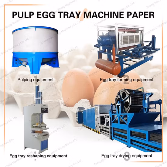 Egg Paper Tray Making Egg Tray Carton Machine in India