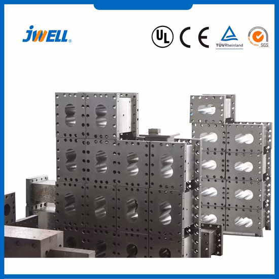 Jwell High Quality Silicone Granules Melt Pellet Granular Extruder Machine for Paper